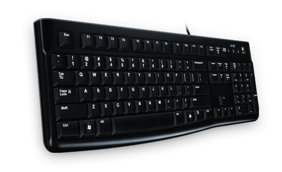 Клавиатура Logitech K120 черная