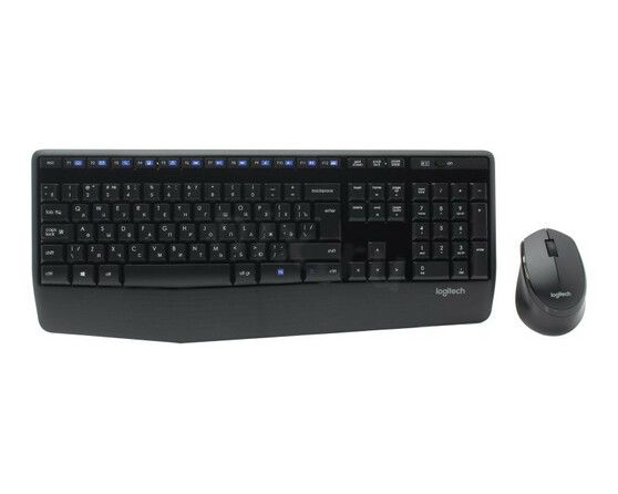 Клавиатура + мышь Logitech Wireless Combo MK345 черный
